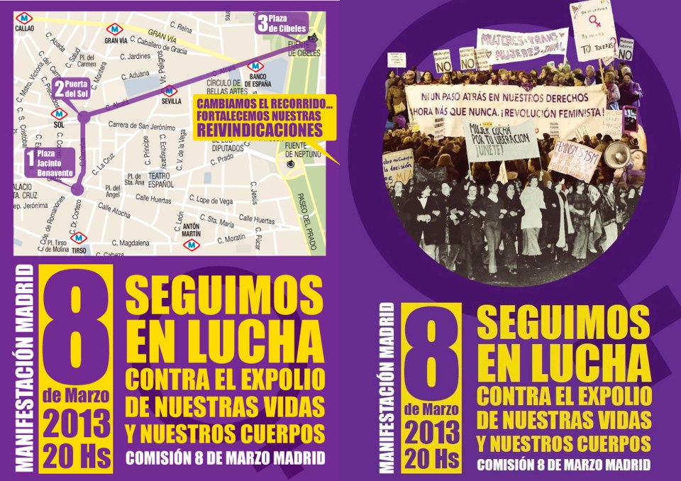 Contra el expolio de nuestras vidas y de nuestros cuerpos